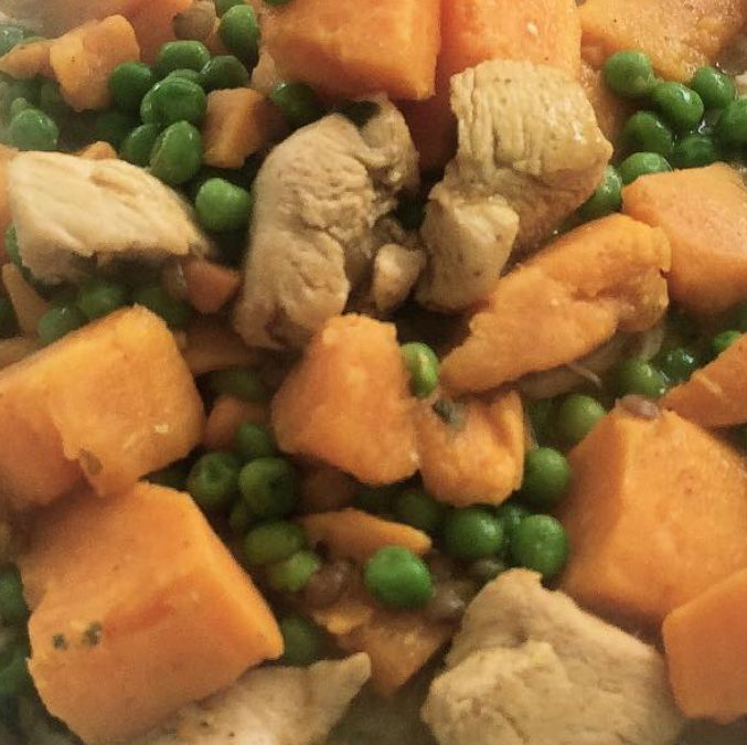 Chicken, Sweet Potato and Coconut Curry