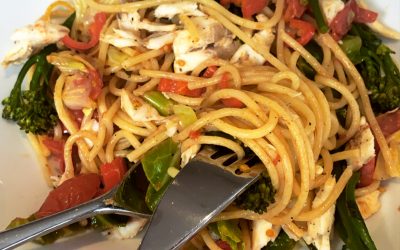 Sea Bass Spaghetti