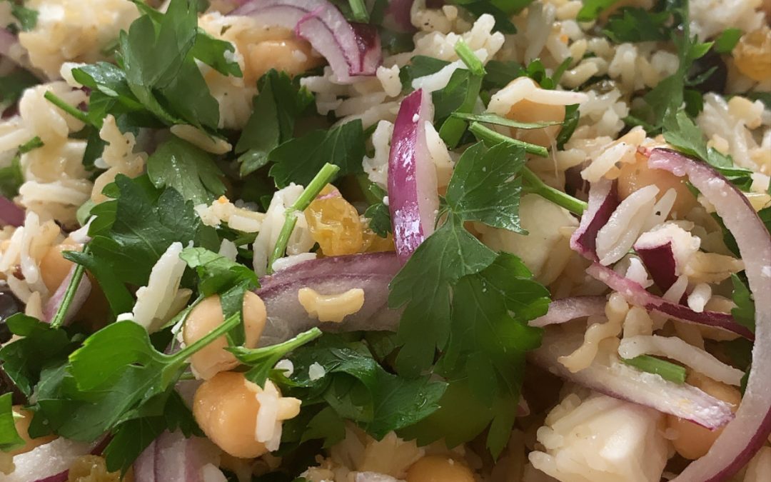 Wild Rice & Feta Salad