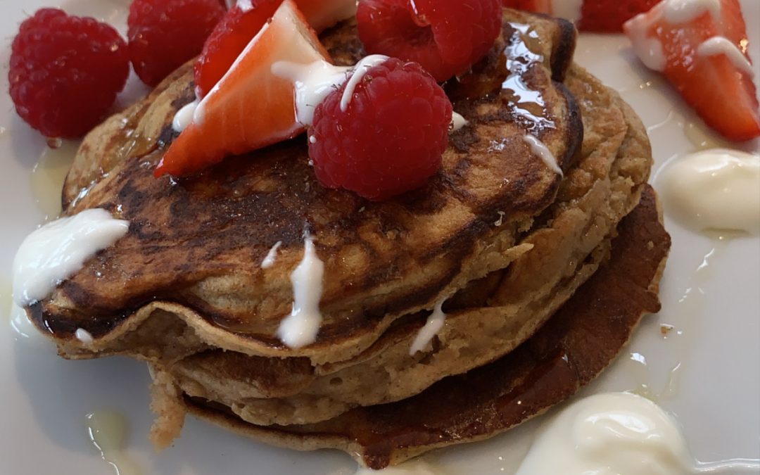 Em’s Oat & Banana Pancakes