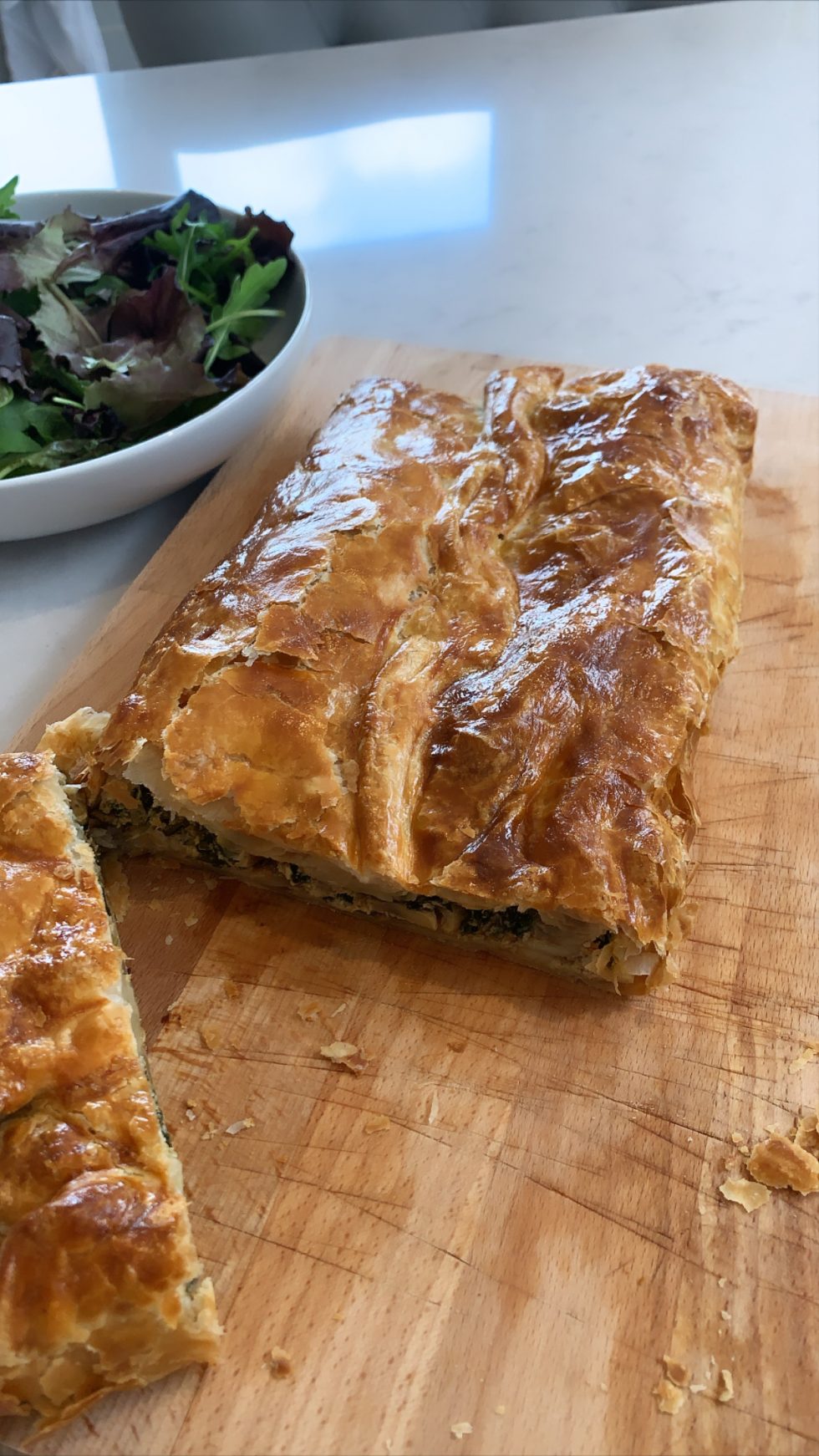 Mushroom & Spinach En Croute Valerie Green