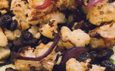 Warm Cauliflower Salad