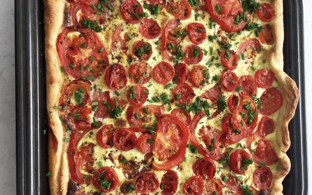 Tomato and Chive Tart