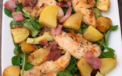 Chilli Chicken and Bacon Salad